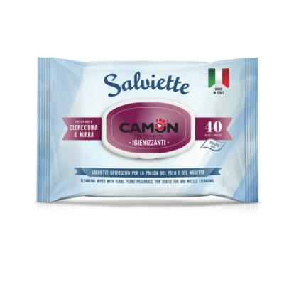 Camon Salviette Mirra per Cani - 40 Pezzi