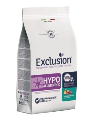 Exclusion Medium&Large Hypoallergenic Cervo e Patate