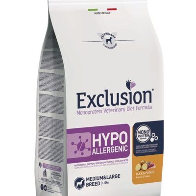 Exclusion Hypo M&L Anatra e Patate 12Kg
