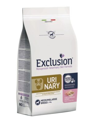 Exclusion Medium&Large Urinary Maiale, Sorgo e Riso