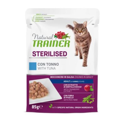 Natural Trainer Sterilised Tonno 85g