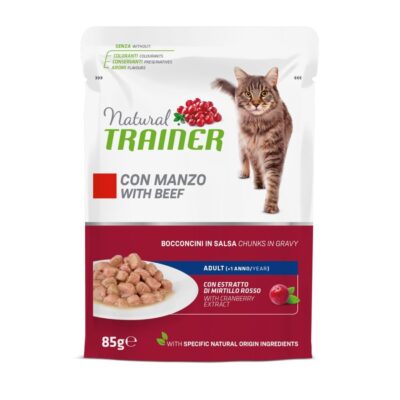 Natural Trainer Adult Manzo 85g Gatto