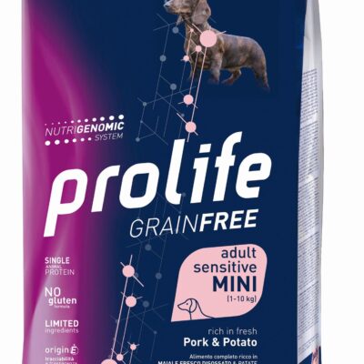 Prolife Grain Free Adult Mini Maiale e Patate 600g