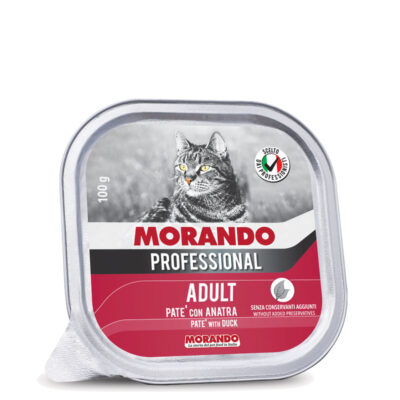 Morando Professional Patè Anatra 100g per Gatti