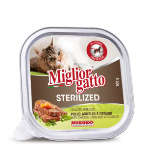 Miglior Gatto Sterilised Vaschetta 100g
