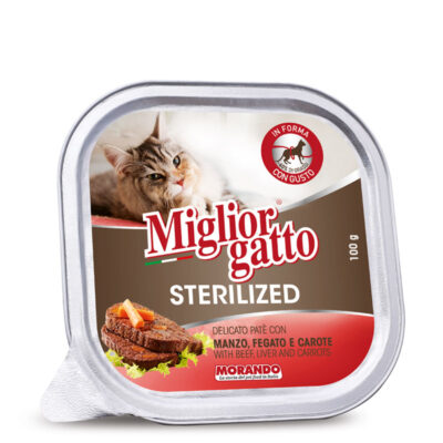 Miglior Gatto Sterilised Manzo e Fegato 100g
