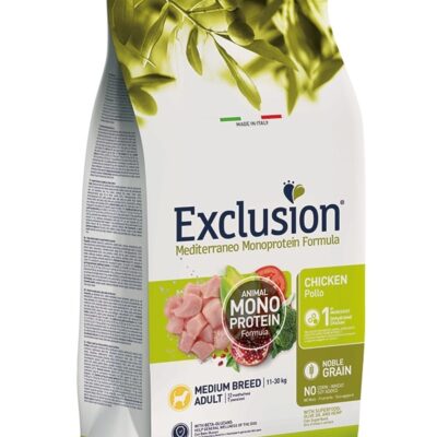 Exclusion Medium Adult Pollo 3Kg