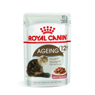 Royal Canin Ageing 12+ Gatto - Mousse in Salsa per Gatti Senior