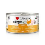 Disugual Cubes Small Dog 150 g - Tacchino, prosciutto cotto e riso - Puppy