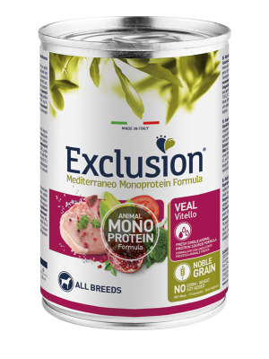 Exclusion Mediterraneo MonoProtein All Breeds 400g