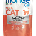 Monge Grill Bocconcini In Jelly 85g - Kitten Ricco in Salmone