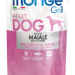 Monge Grill Bocconcini cotti al Forno 100g - Maiale – Adult