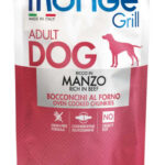Monge Grill Bocconcini cotti al Forno 100g - Manzo – Adult
