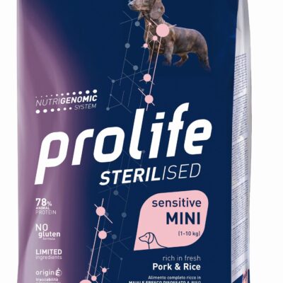 Prolife Sterilised Mini Maiale e Riso