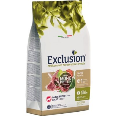 Exclusion Large Adult Agnello 12Kg