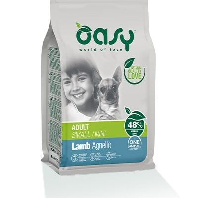 Oasy One Adult Small/Mini Agnello 800g