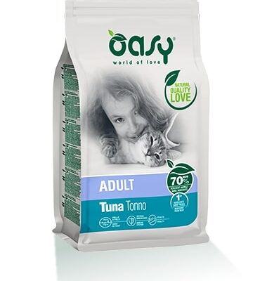 Oasy Adult Tonno 1,5Kg - Alimento Completo per Gatti