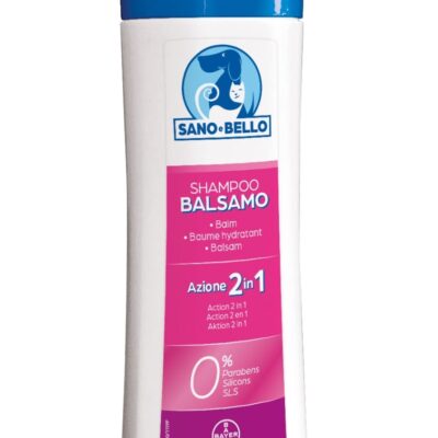 Sano E Bello Shampoo Balsamo 250ml per Cani