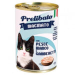Prelibato per Gatti 400g - Pesce e Gamberetti