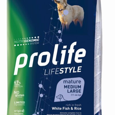 Prolife LifeStyle Mature Medium e Large Pesce e Riso 2,5kg