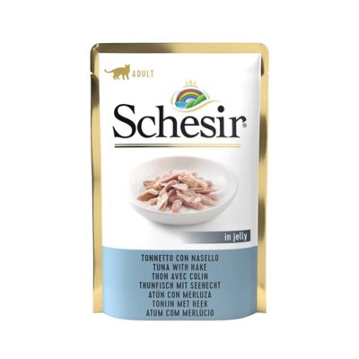Schesir Soft Tonnetto con Nasello 85gr - Alimento Umido per Gatti