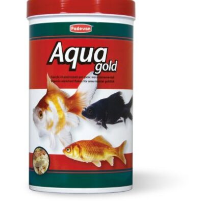 Padovan Aqua Gold 200g - Mangime in Scaglie per Pesci Rossi e d'Acqua Fredda