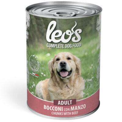 Leo’s Bocconi con Manzo Adult 1230g