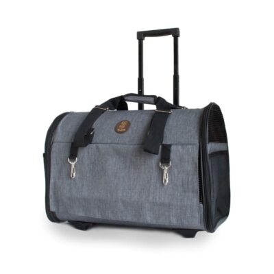 Trolley Trasportino per Cani e Gatti Ferribiella Jeans 30x50x35cm
