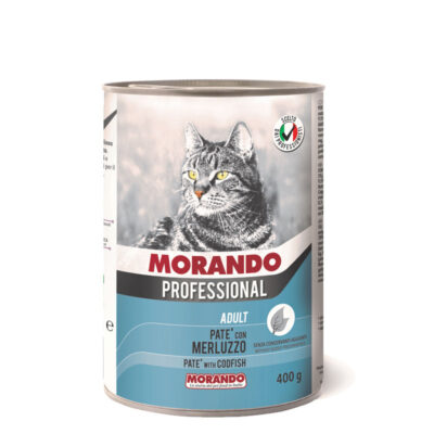 Morando Professional Patè Merluzzo 400g per Gatti