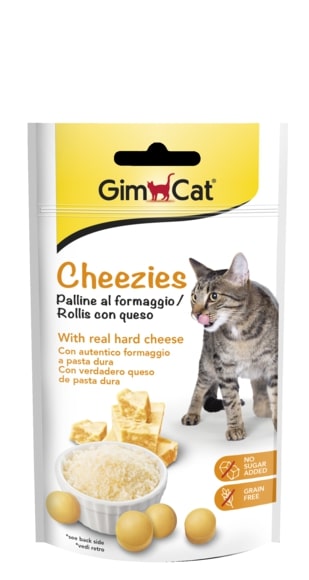 GimCat Cheezies Palline al Formaggio 50g