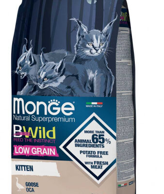 Monge BWild Low Grain Kitten Oca 1,5kg