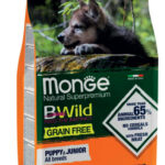 Monge BWild Low Grain Puppy All Breeds Anatra e Patate - 12kg