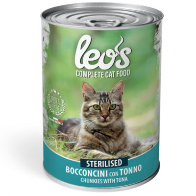 LEO’S BOCCONCINI CON TONNO STERILISED 415G