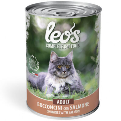 Leo's Bocconcini con Salmone Adult 415g