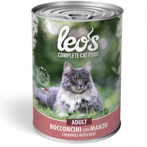 Leo’s Bocconcini con Manzo Adult 415g