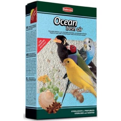 Padovan Ocean Fresh Air 1Kg - Sabbia Profumata per Uccelli