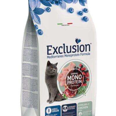 Exclusion Adult Sterilized +7 Pollo 300g - Cibo Secco per Gatti Senior