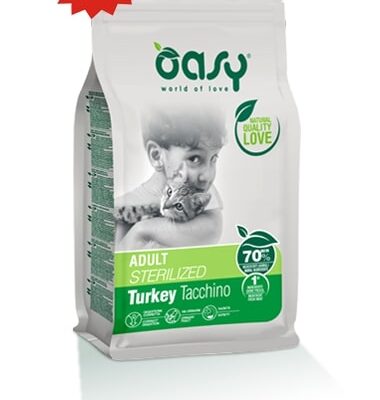 Oasy Adult Sterelized Tacchino 1,5Kg
