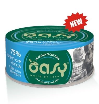 Oasy More Love Tonno e Zucca per Gatti - 70g