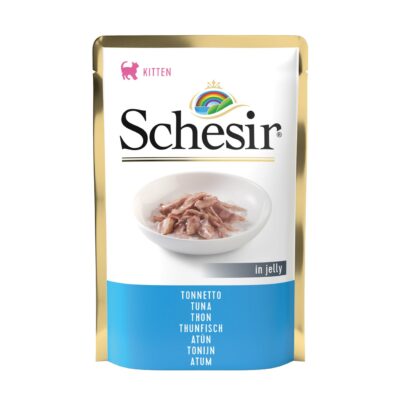 Schesir Soft Kitten Tonnetto 85g - Alimento Umido per Gattini