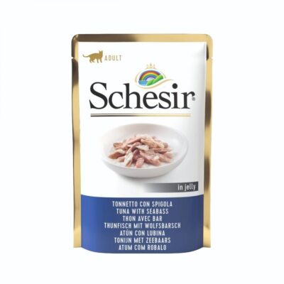 Schesir Soft Tonno con Spigola 85gr - Cibo Umido per Gatti