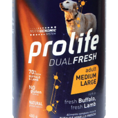 Prolife Dual Fresh Adult M/L Agnello e Bufalo 400g