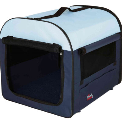 Soft Kennel Basic, Taglia S Blu