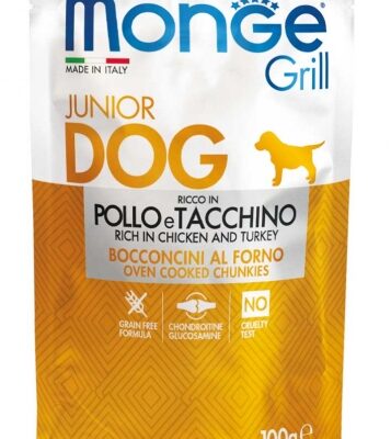 Monge Grill Junior Pollo e Tacchino 100g