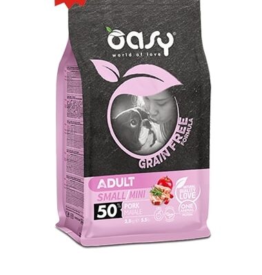 Oasy Grain Free Adult Small/Mini Maiale 2,5Kg