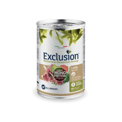 Exclusion Adult All Breeds Agnello 400g - Cibo Umido per Cani