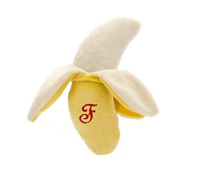 Fuxtreme Banana Fluffy - Gioco per Cani Resistente