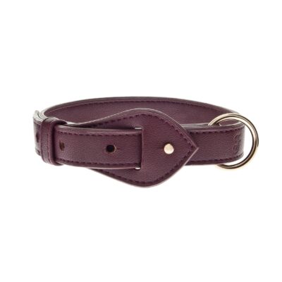 Collare Mokka Bordeaux per Cani