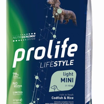 Prolife LifeStyle Adult Mini Light Merluzzo e Riso 2kg