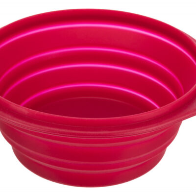 Ciotola da Viaggio in Silicone Pieghevole per Cani - 0,5lt